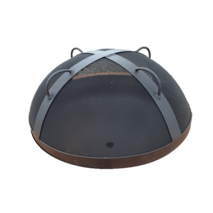 Fire pit art outdoor Manta Ray fire pit stainless steel cover