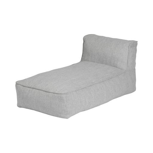 grow outdoor single chaise Sectional patio cloud coal