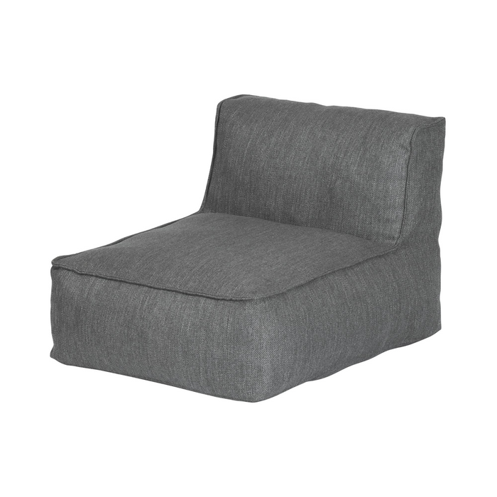 GROW Single Sectional Outdoor Patio Seat grey