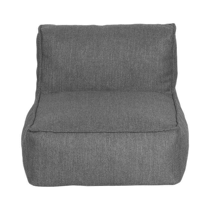 GROW Single Sectional Outdoor Patio Seat grey