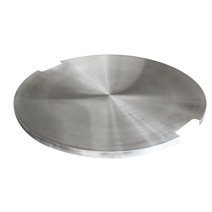 elementi 20.7" round stainless steel outdoor fire pit lid accessories protection OFG104-SS