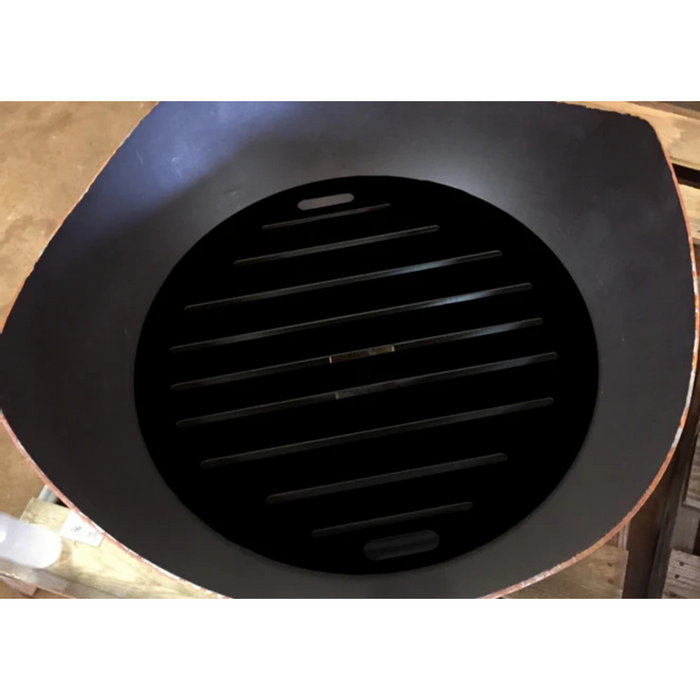 Fire Pit Grate inside