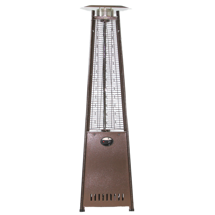 large tall outdoor antique antique bronze propane heater with 41,000 BTU