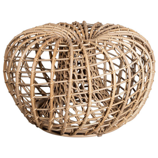 Cane line Nest coffee table footstool small natural