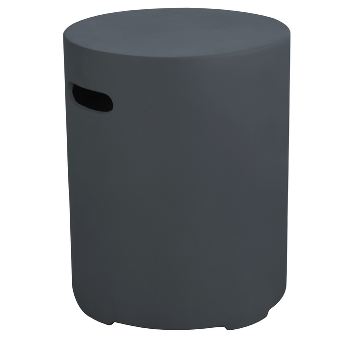 elementi tank cover oval smooth finish