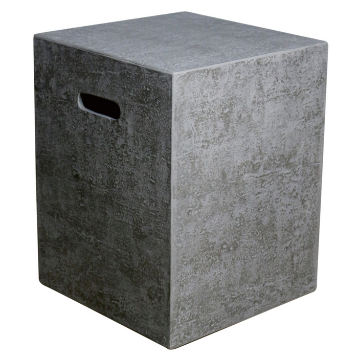 elementi square tank cover travetine texture ONB016
