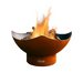 Firepitart-outdoor-Manta-Ray-fire-pit-stainless-steel