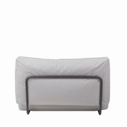 stay day bed outdoor patio lounger with reclining head rest cloud