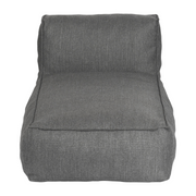 grow outdoor single chaise Sectional patio cloud coal