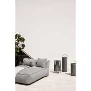 grow outdoor patio double chaise ottoman sectional cloud coal lifestyle