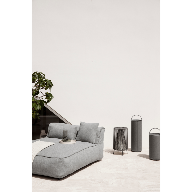 grow outdoor patio double chaise ottoman sectional cloud coal lifestyle