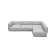 grow outdoor Sectional combination A4 cloud coal 4seater