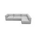 grow outdoor Sectional combination A4 cloud coal 4seater