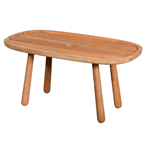 cane-line royal coffee table in teak square