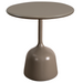 cane-line glaze coffee table in small size with Taupe, Semi Glossy Aluminium and Taupe, Semi Glossy Aluminium table top