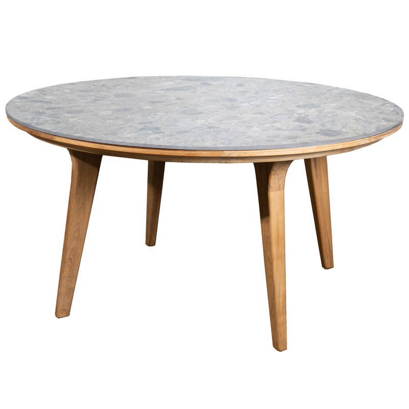 cane line aspect round dining  table dia 56 multi colour