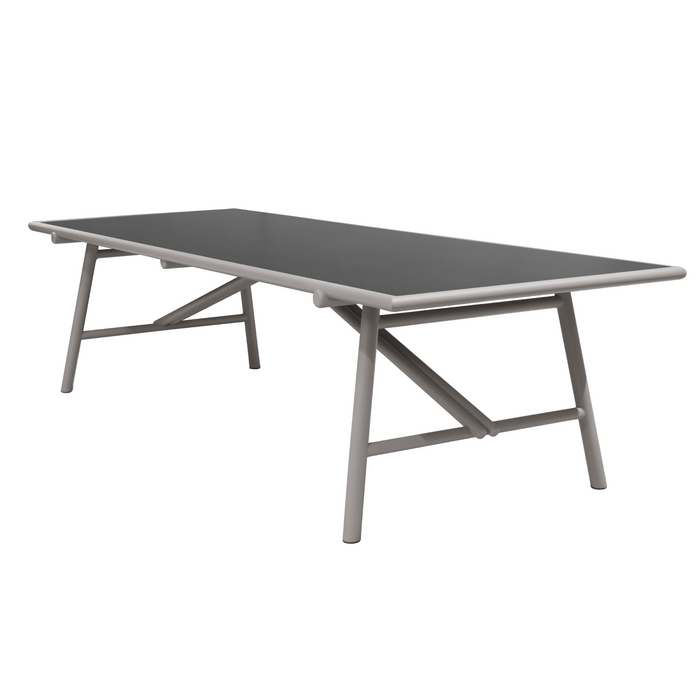 cane-line-Sticks-dining-table-110-39-3-Taupe-aluminium-Nero-black-ceramic