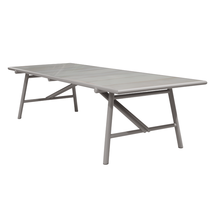 cane-line-Sticks-dining-table-110-39-3-Taupe-aluminium-Taupe-lava-stone-glazed