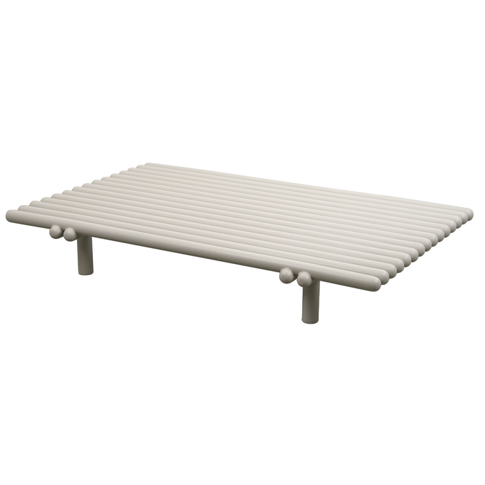 cane-line sticks platform coffee table sand,aluminium coffee table