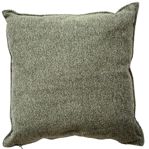 cane-line wove scatter cushion 19" X 19" in Dark Green, Cane-line Wove