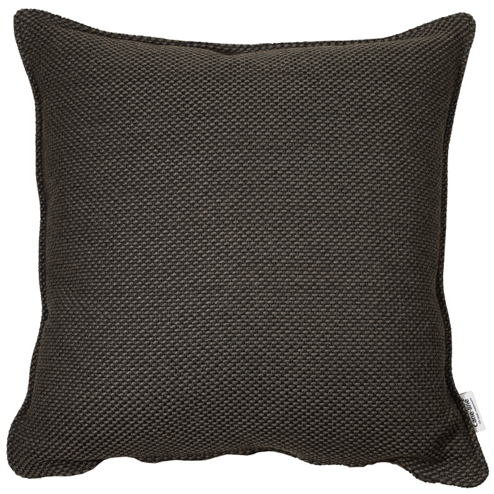 cane-line focus scatter cushion 19" x 19" in Dark Grey, Cane-line Focus