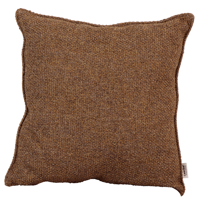 cane-line rise scatter cushion 19" x 19" in Umber Brown, Cane-line Rise