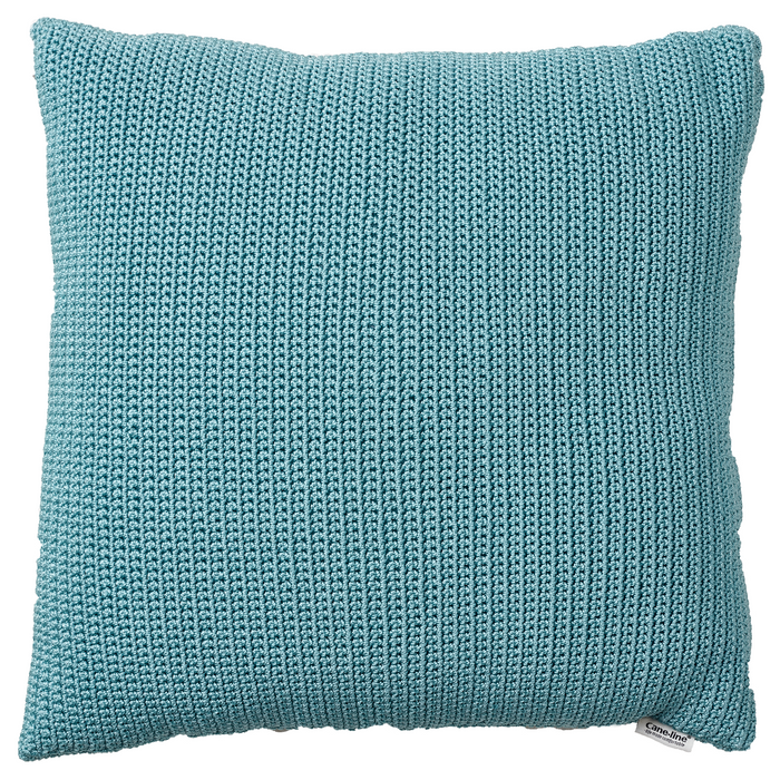 cane-line divine scatter cushion 19" x 19" in Turquoise, Cane-line Divine