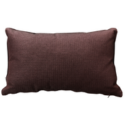 cane-line link scatter cushion 12" x 20" in Dark Bordeaux, Cane-line Link