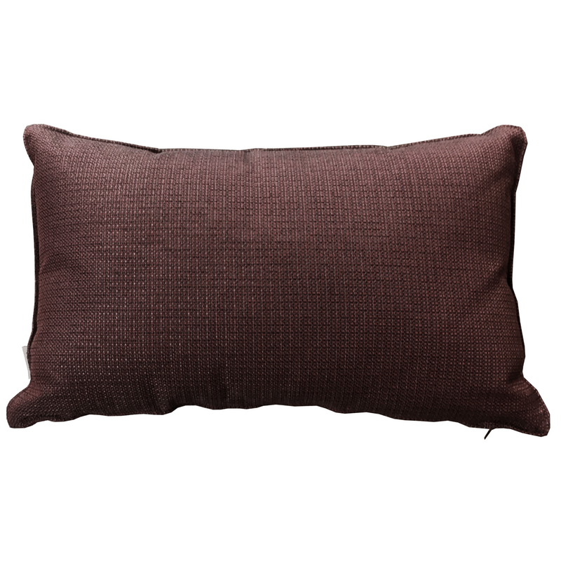 cane-line link scatter cushion 12" x 20" in Dark Bordeaux, Cane-line Link