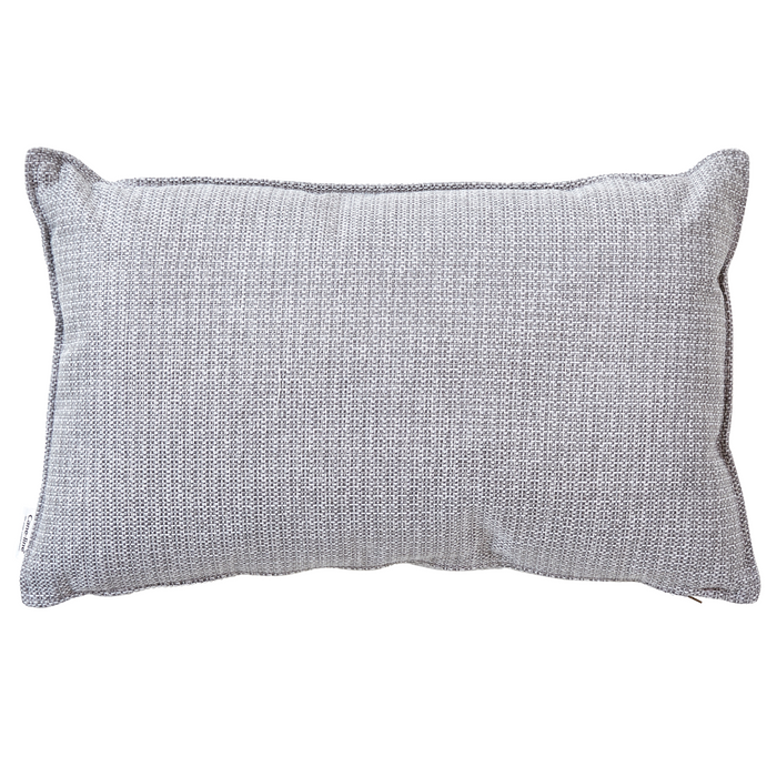 cane-line link scatter cushion 12" x 20" in Light Grey, Cane-line Link