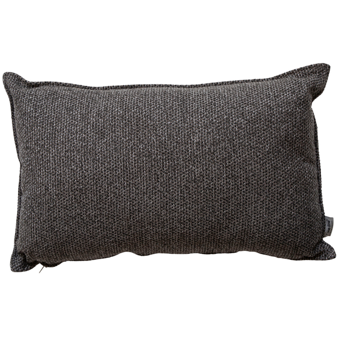 cane-line wove scatter cushion 12" X 20" in Dark Grey, Cane-line Wove