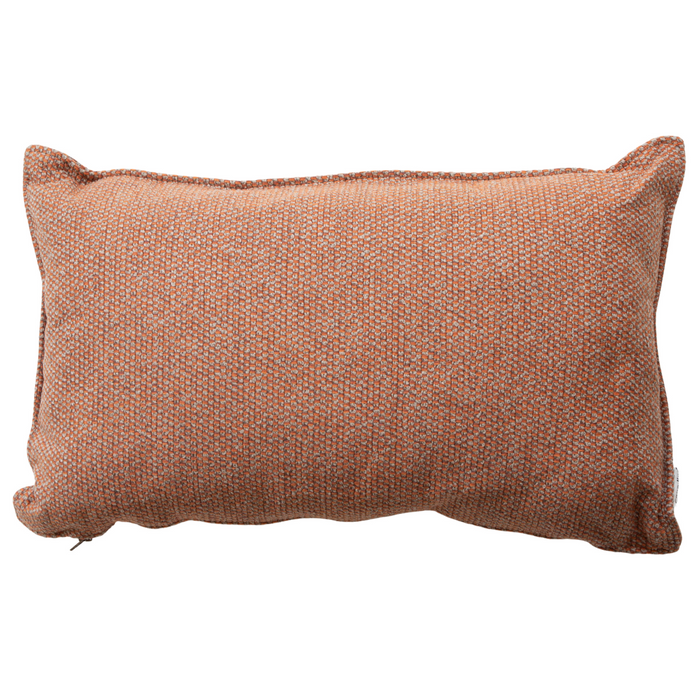 cane-line wove scatter cushion 12" X 20" in Orange, Cane-line Wove