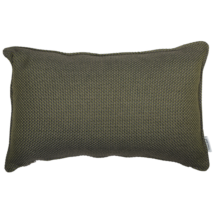 cane-line focus scatter cushion 12" x 20" in Dark Green, Cane-line Focus