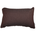 cane-line focus scatter cushion 12" x 20" in Dark Bordeaux, Cane-line Focus