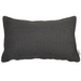 cane-line focus scatter cushion 12" x 20" in Dark Grey, Cane-line Focus