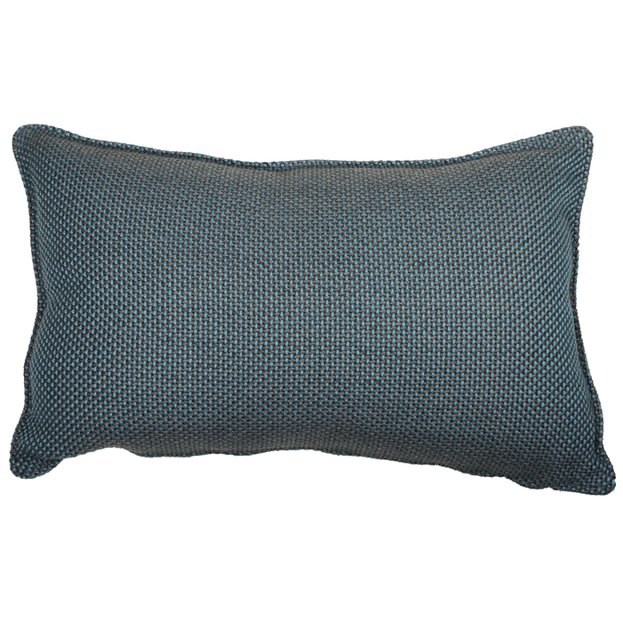 cane-line focus scatter cushion 12" x 20" in Medium Blue, Cane-line Focus