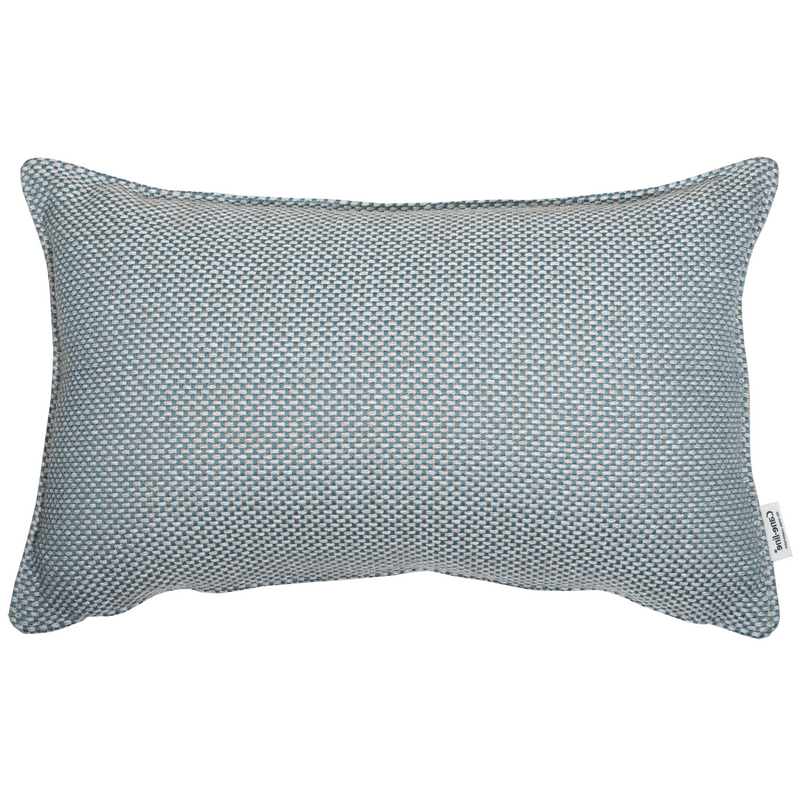 cane-line focus scatter cushion 12" x 20" in Light Blue, Cane-line Focus