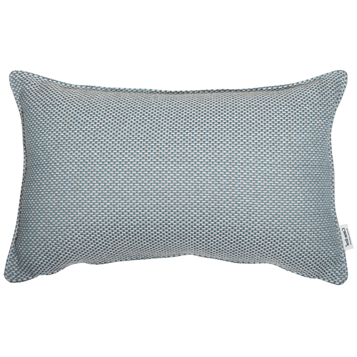 cane-line focus scatter cushion 12" x 20" in Light Blue, Cane-line Focus