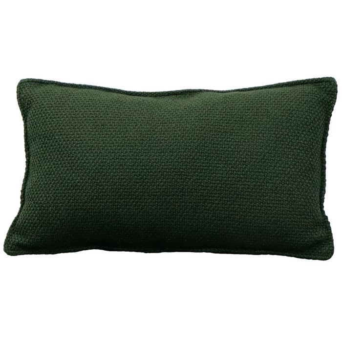 cane-line rise scatter cushion 12" x 20" in Dark Green, Cane-line Rise