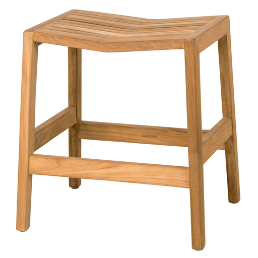 cane-line flip stool in teak