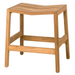 cane-line flip stool in teak