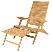 cane-line flip deck chair teak chair without cushion