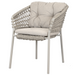 cane-line ocean chair Sand, Open Cane-line Soft Rope chair with Desert Sand, Cane-line Rise cushion