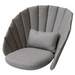 cane-line cushion set peacock lounge chair rocking chair taupe cushion