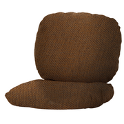 cane-line cushion set hive chair umber brown cushion