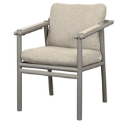 cane line Sticks armchair Taupe aluminium Desert sand Cane-line Rise cushion