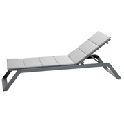 cane-line siesta sunbed Light grey, Cane-line Tex sunbed with Light grey, Cane-line Virtue cushion