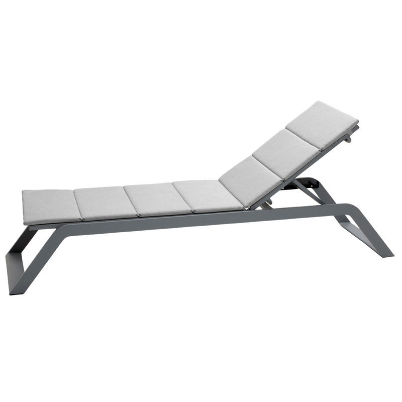 cane-line siesta sunbed Light grey, Cane-line Tex sunbed with Light grey, Cane-line Virtue cushion