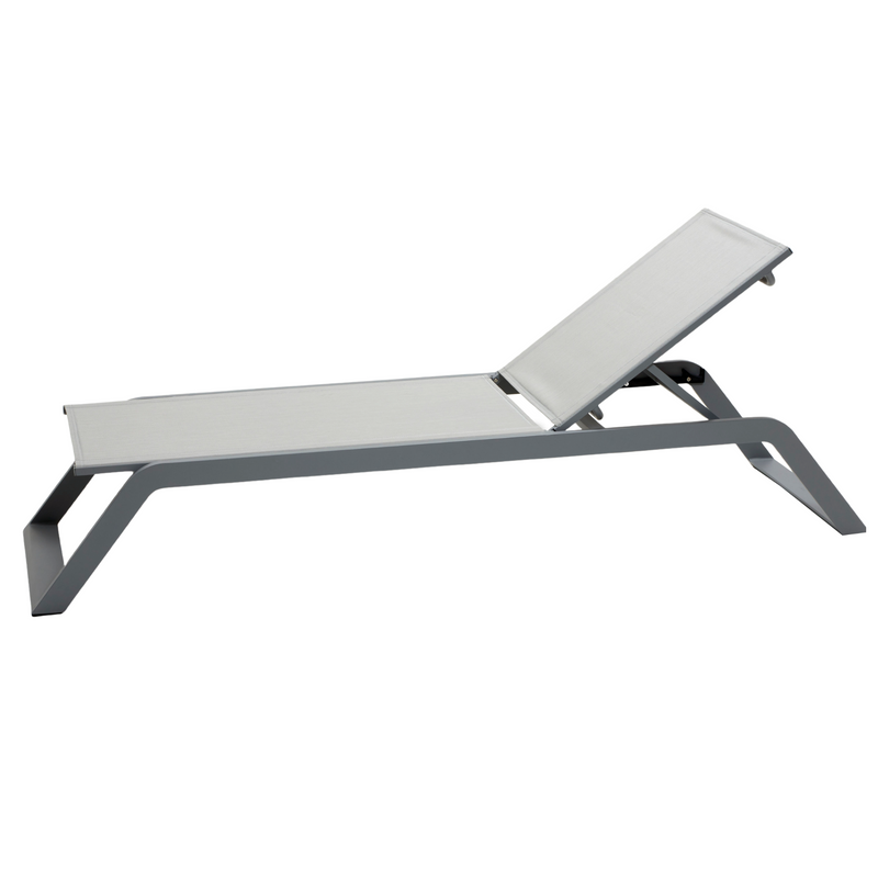 cane-line siesta sunbed Light grey, Cane-line Tex sunbed without cushion