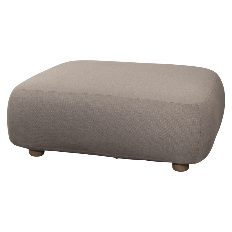 cane-line capture pouf taupe, cane-line airtouch pouf